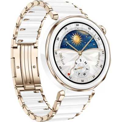 смарт часы Huawei Watch GT 5 Pro 42mm Ceramic White 55020DGV