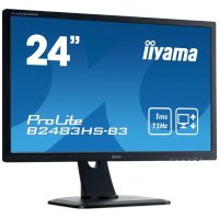 монитор Iiyama ProLite B2483HS-B3 Черный