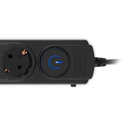 сетевой фильтр Ippon BK-6-EU-3-10-B черный