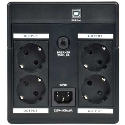 ИБП ITK EET-1000VA-1-002-S Черный