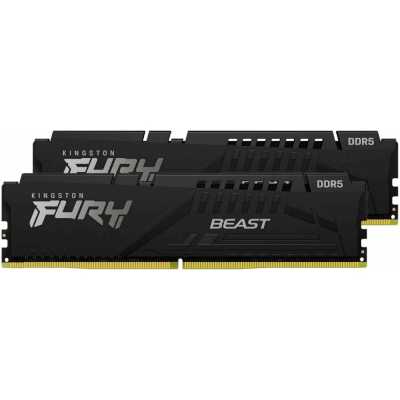 оперативная память Kingston Fury Beast Black KF556C40BBK2-128
