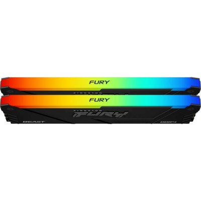 оперативная память Kingston Fury Beast RGB Black KF436C18BB2AK2/64