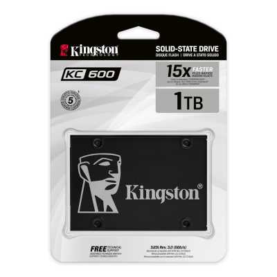 SSD диск Kingston KC600 1Tb SKC600/1024G Черный