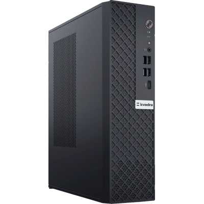 компьютер Kvadra TAU SFF Y2SYSCAS113R_E3786C Черный