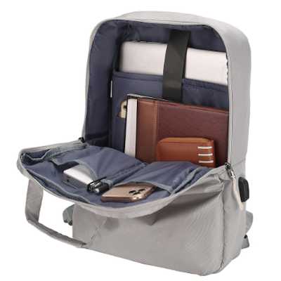 рюкзак Lamark B135 Light Grey светло-серый