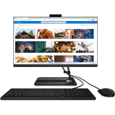 моноблок Lenovo IdeaCentre 3 24IAP7 F0GH018BRK Черный