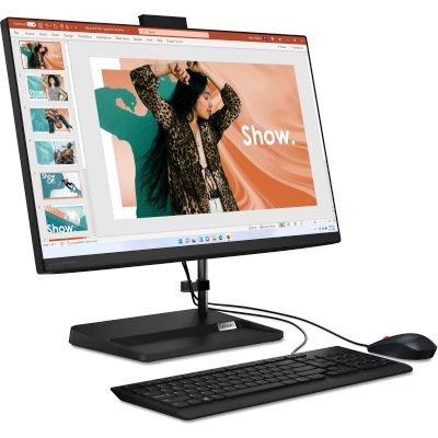 моноблок Lenovo IdeaCentre 3 24IAP7 F0GH018BRK Черный