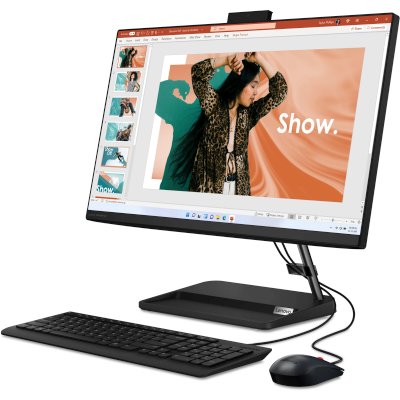 моноблок Lenovo IdeaCentre 3 24IAP7 F0GH018BRK Черный