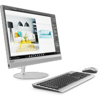 моноблок Lenovo IdeaCentre 520-27ICB F0DE002DRK Серебристый