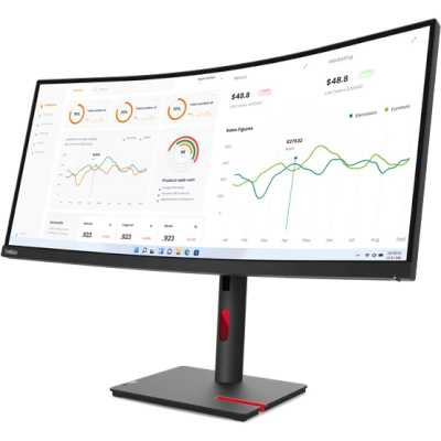 монитор Lenovo ThinkVision T34w-30 63D4GAS1CB Черный
