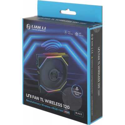 кулер Lian Li Uni Fan TL Wireless 120 ARGB Black Черный