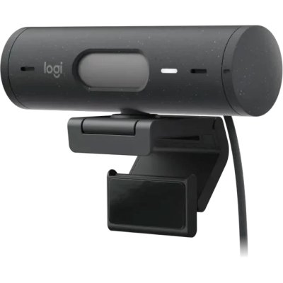 веб-камера Logitech Brio 500 960-001412 черный