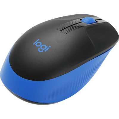 мышь Logitech M190 Blue 910-005925 Черный-синий