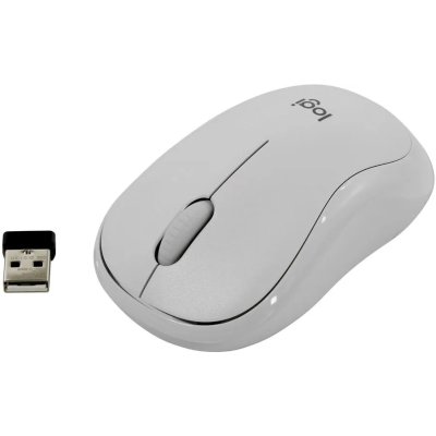 мышь Logitech M220 Silent White 910-006125 Белый