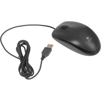 мышь Logitech M90 Black 910-001970 Черный