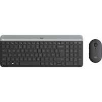 клавиатура Logitech MK470 Slim Wireless Combo Graphite 920-009206 Серый