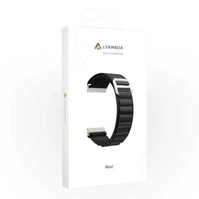 ремешок Lyambda DSN-19-20-BK