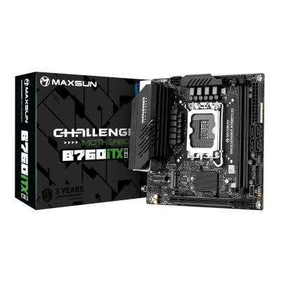 материнская плата Maxsun Challenger B760 ITX D5