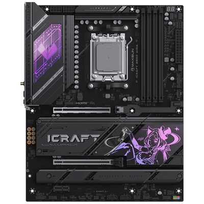 материнская плата Maxsun iCraft B850 AIGA Черный