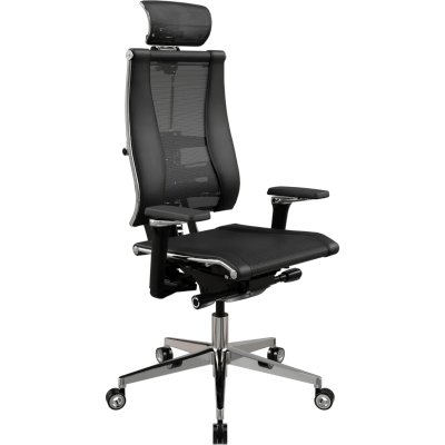офисное кресло МЕТТА Yoga 4DF B2-14D ZA4.F.15.13A серый