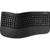 клавиатура Microsoft Wired Ergonomic RJU-00011 Черный