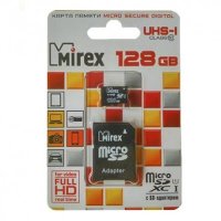 карта памяти Mirex 128GB 13613-AD10S128