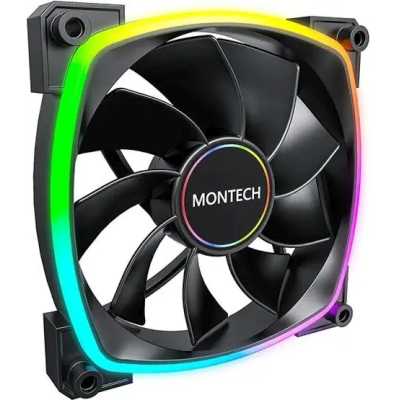 кулер Montech RX140 Reverse ARGB Black