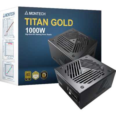 блок питания Montech Titan Gold 1000W TIS0125 Черный