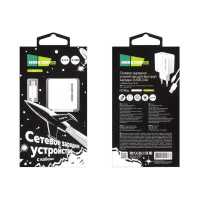 сетевое зарядное устройство More choice NC46a White Белый