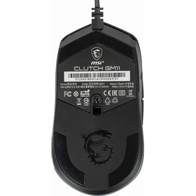 мышь MSI Clutch GM11 Black Черный