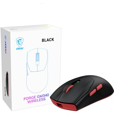 мышь MSI Forge GM340 Wireless Black Черный