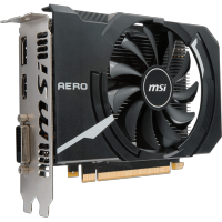 видеокарта MSI GeForce GTX 1050 Aero ITX 2G OC