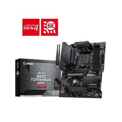 материнская плата MSI MAG B550 Tomahawk WIFI Черный