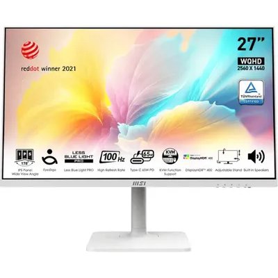 монитор MSI Modern MD272QXPW Белый