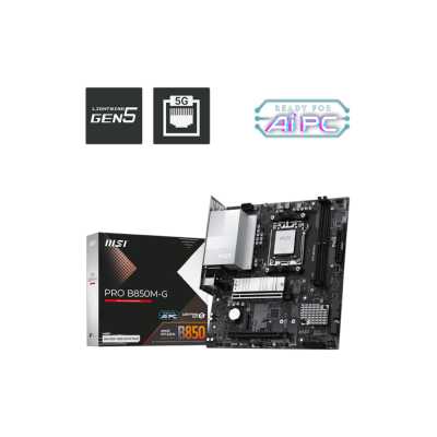 материнская плата MSI Pro B850M-G Черный