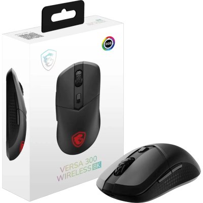 мышь MSI Versa 300 Wireless 8K Black Черный