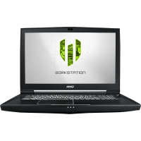 ноутбук MSI WT75 9SL-102 Черный