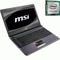 ноутбук MSI X460DX-237 Черный