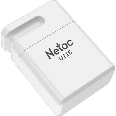 флешка Netac 128GB NT03U116N-128G-32WH Белый