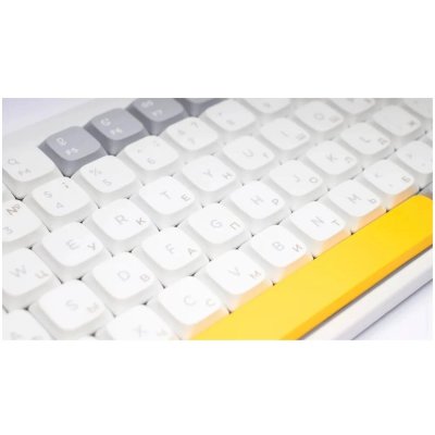 клавиатура Nuphy AIR75v2-IW-3 Белый-серый