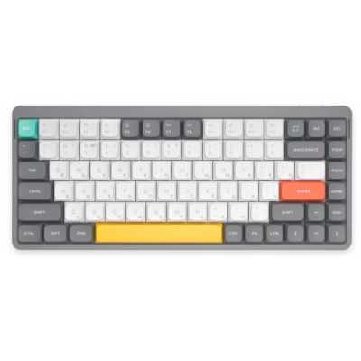 клавиатура Nuphy AIR75v2-LG-25 Серый-белый