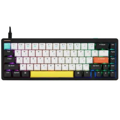 клавиатура Nuphy Halo65-RU-B-3 Черный-белый