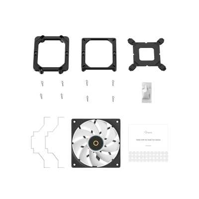 кулер Ocypus Delta A40 SE Dual Fan ARGB Black Черный