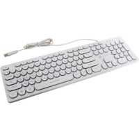 клавиатура Oklick 420MRL White Белый