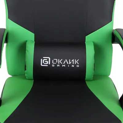 игровое кресло Oklick Cooldown Black/Green черно-зеленый