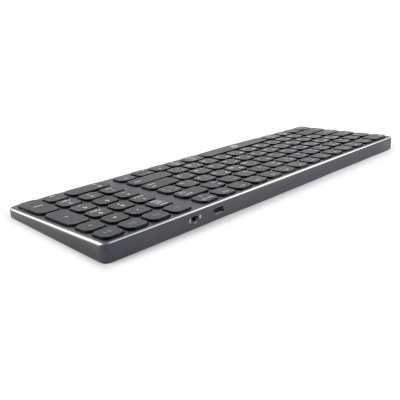 клавиатура Oklick K767W Grey Черный-серый