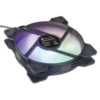 кулер Oklick OG-CF120RGB1-BK