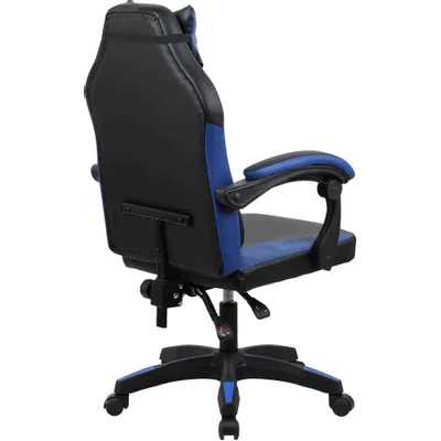 игровое кресло Oklick Spirit Black/Blue черно-синий