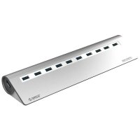 разветвитель USB Orico M3H10-SV серый
