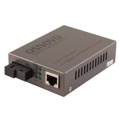 медиаконвертер Osnovo OMC-100-11S5a